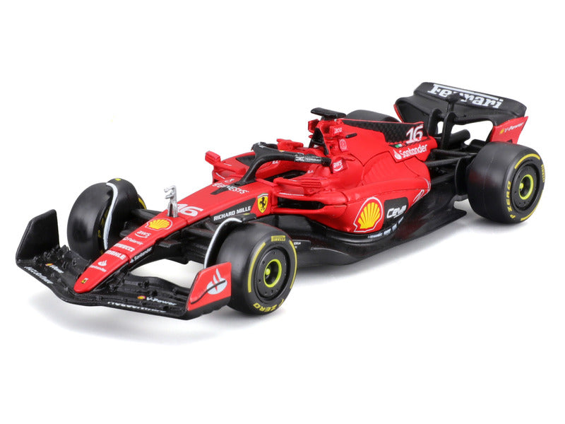 Modelo de coche Ferrari, F1-23, Bburago, 1:43, Charles Leclerc #16, 2023