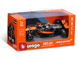 McLaren MCL60 model car, Bburago, 1:43, Lando Norris #4, 2023