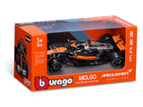 McLaren MCL60 Modellauto, Bburago, 1:43, Oscar Piastri #81, 2023