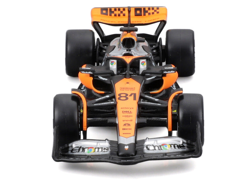 McLaren MCL60 Modellauto, Bburago, 1:43, Oscar Piastri #81, 2023