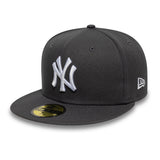 New York Yankees Kappe, New Era, Basic, grau