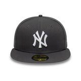 New York Yankees Kappe, New Era, Basic, grau