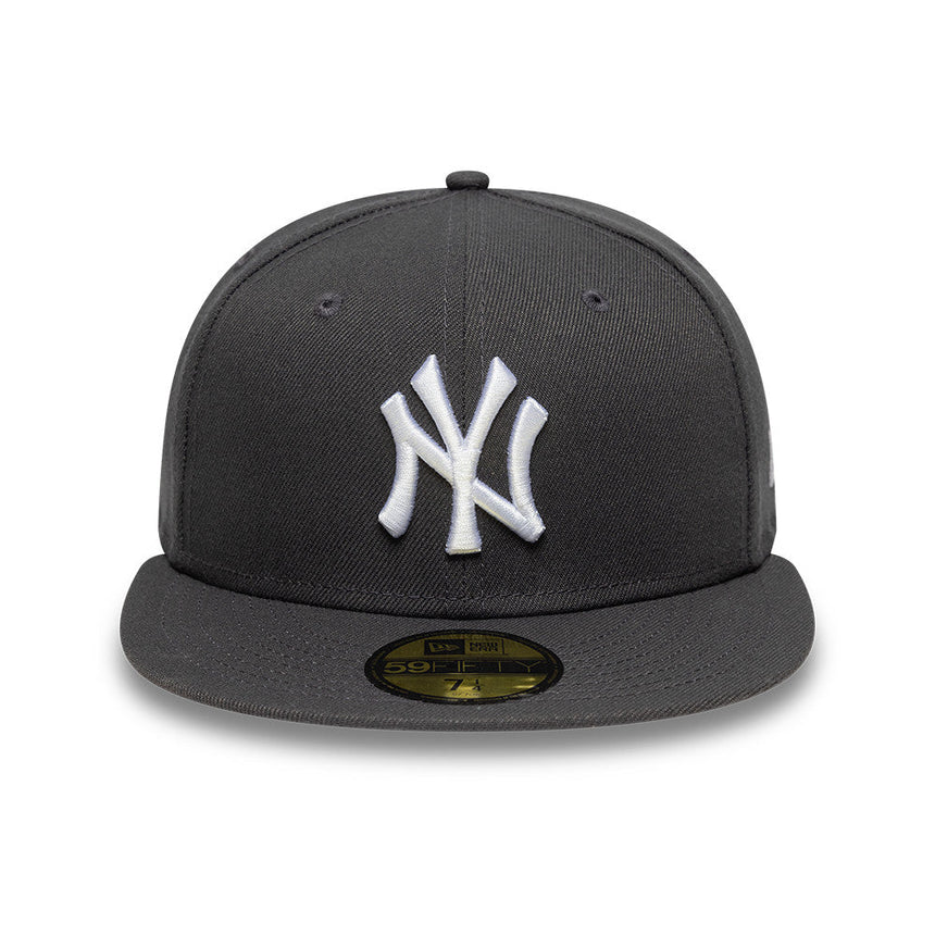 New York Yankees Kappe, New Era, Basic, grau