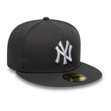 New York Yankees Kappe, New Era, Basic, grau