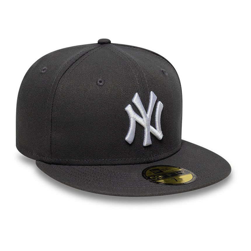 New York Yankees Kappe, New Era, Basic, grau
