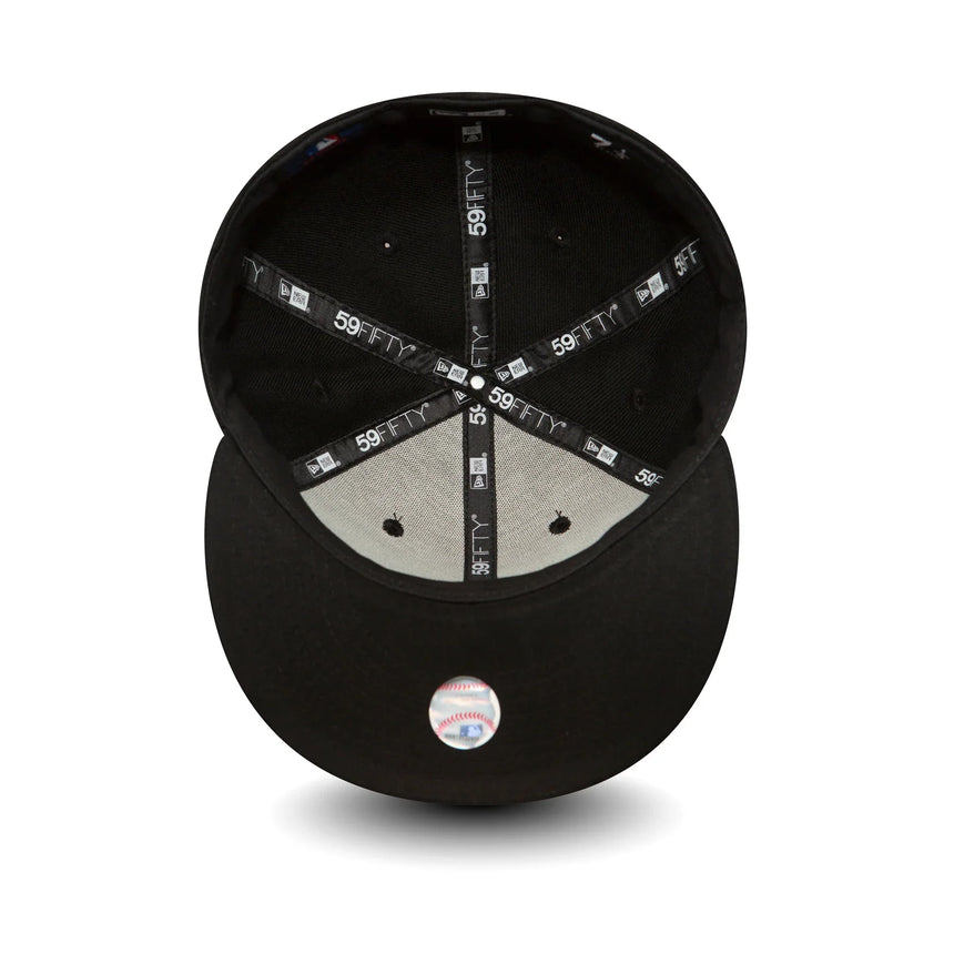 Atlanta Braves Cap, New Era, 39THIRTY, Basic, schwarz