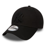 New York Yankees Kappe, New Era, 39THIRTY, Basic, vollschwarz