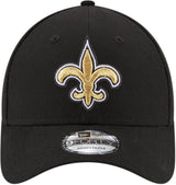 New Orleans Saints Baseballkappe, New Era, 9FORTY, schwarz