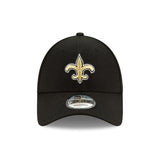 New Orleans Saints Baseballkappe, New Era, 9FORTY, schwarz