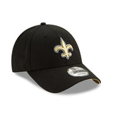 New Orleans Saints Baseballkappe, New Era, 9FORTY, schwarz