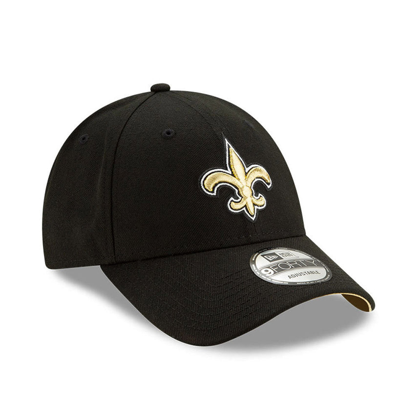 New Orleans Saints Baseballkappe, New Era, 9FORTY, schwarz