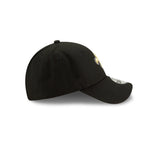 New Orleans Saints Baseballkappe, New Era, 9FORTY, schwarz