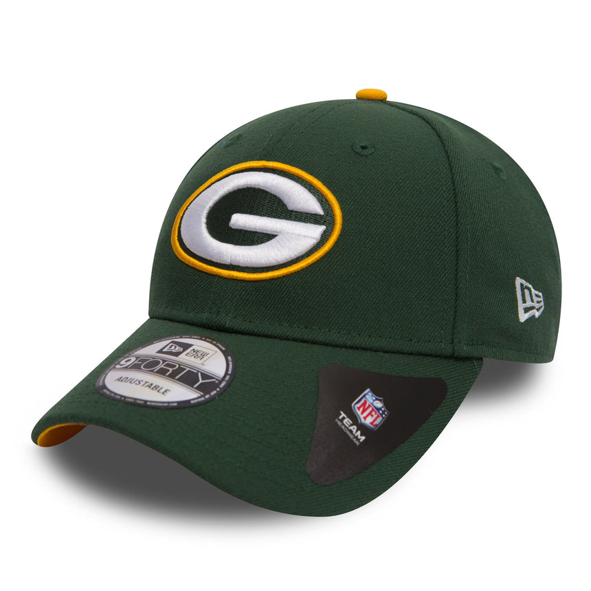Green Bay Packers Kappe, New Era, 9FORTY, grün