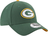Green Bay Packers Kappe, New Era, 9FORTY, grün