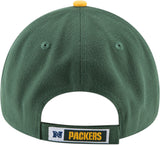 Green Bay Packers Kappe, New Era, 9FORTY, grün