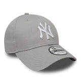 New York Yankees Baseballkappe, New Era 9FORTY, grau
