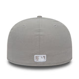 Los Angeles Dodgers Kappe, New Era, 59FIFITY, Basic, grau