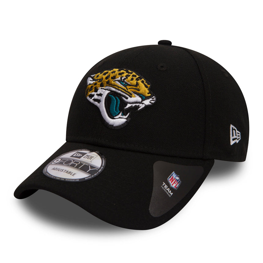 Jacksonville Jaguars Cap, New Era, 9FORTY, Schwarz