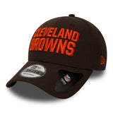 Cleveland Browns Baseballkappe, 9FORTY, New Era, braun