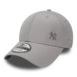 New York Yankees Cap, New Era, 9FORTY, makellos, grau