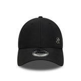 New York Yankees Cap, New Era, 9FORTY, makellos, schwarz