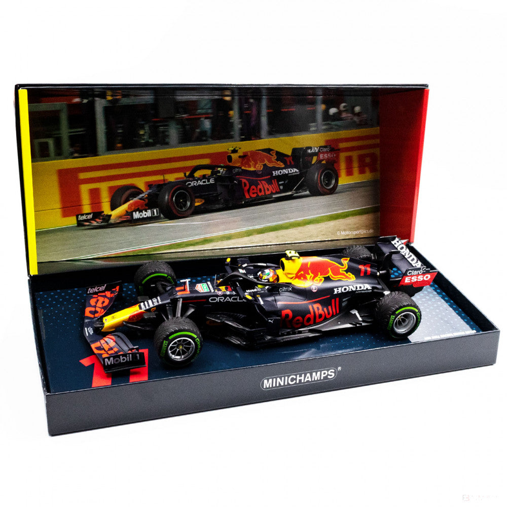 Sergio Pérez Red Bull Racing Honda RB16B Formula 1 Emilia-Romagna GP 2021 Limited Edition 1:18 - FansBRANDS®