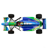 2017, Blau, 1:18, Mick Schumacher Benetton Ford B194 Demo Run Belgium GP 2017 Modellauto - FansBRANDS®