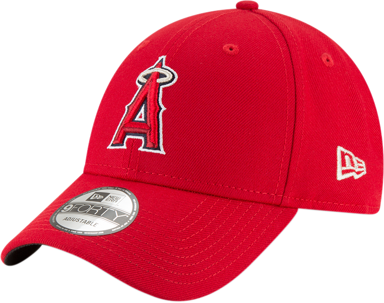Los Angeles Angels Kappe, New Era, 9FORTY, Team, rot