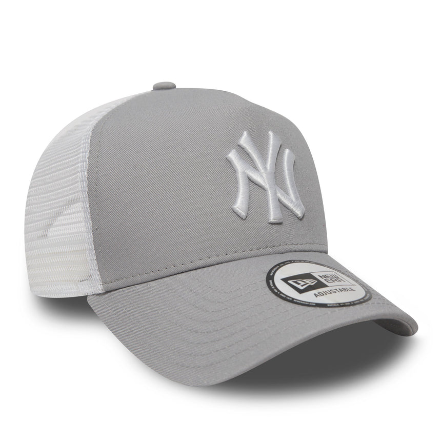 New York Yankees-Kappe, New Era, Trucker-Kappe, grau