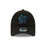 Miami Marlins Cap, New Era, 9FORTY, Team, schwarz