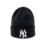 New York Yankees beanie, makelloser Pin, New Era, schwarz