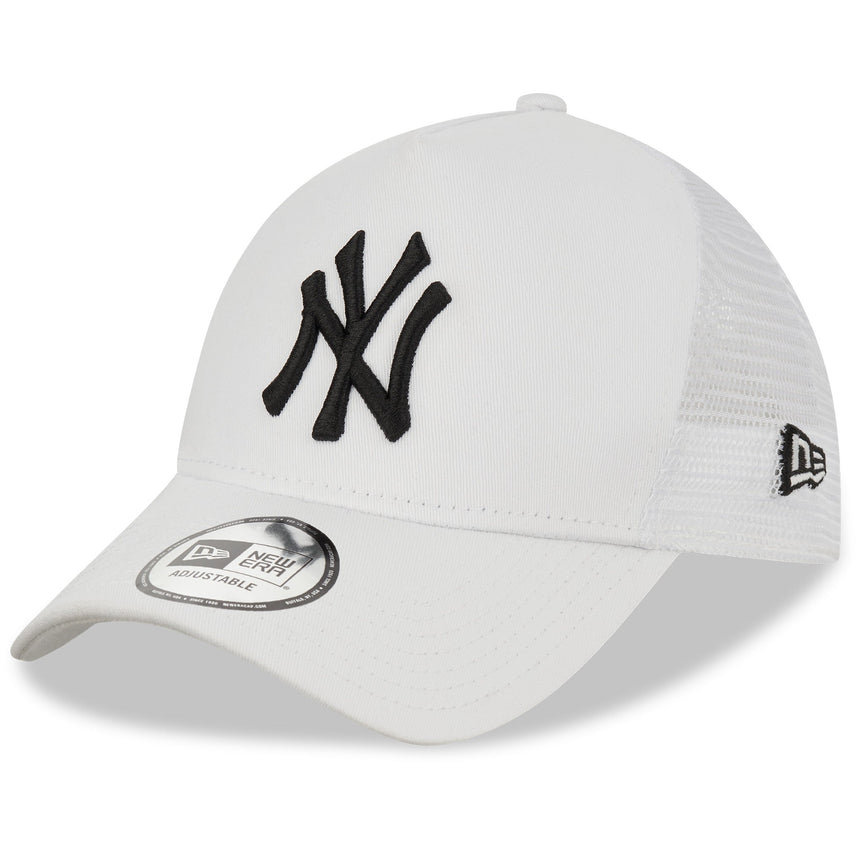 New York Yankees Kappe, New Era, Trucker-Kappe, essentiell, weiß