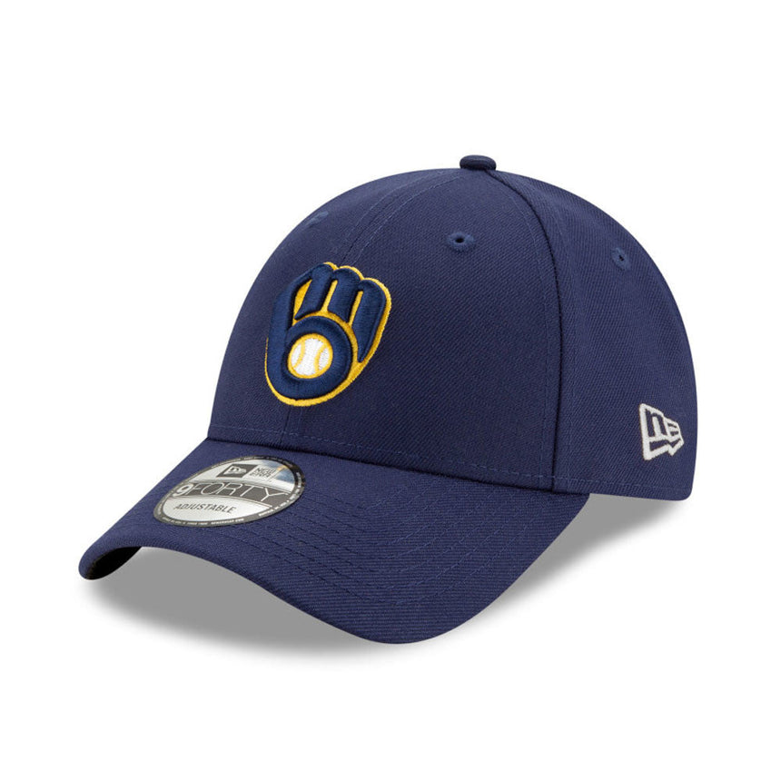 Milwaukee Brewers Kappe, New Era, 9FORTY, Team, Blau