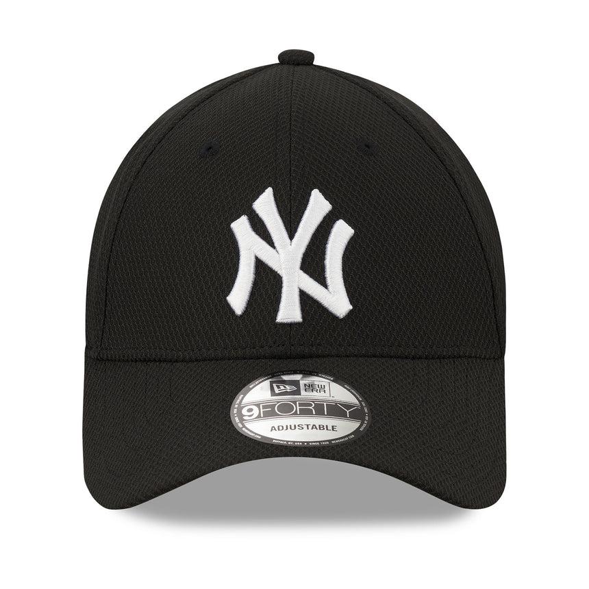New York Yankees Kappe, New Era, 9FORTY, schwarz