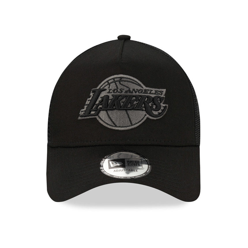 Los Angeles Lakers Kappe, New Era, Trucker, 9FORTY, schwarz