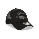 Los Angeles Lakers Kappe, New Era, Trucker, 9FORTY, schwarz