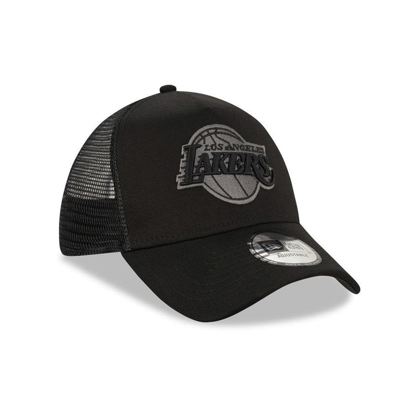 Los Angeles Lakers Kappe, New Era, Trucker, 9FORTY, schwarz