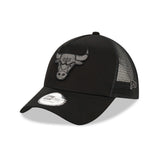 Chicago Bulls Kappe, New Era, 9FORTY, schwarz