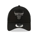 Chicago Bulls Kappe, New Era, 9FORTY, schwarz