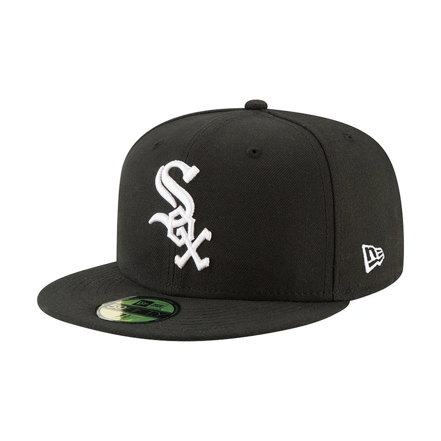 Chicago White Sox Kappe, New Era, 59FIFTY, schwarz