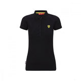 2020, Schwarz, Ferrari Classic Damen Polo Hemd
