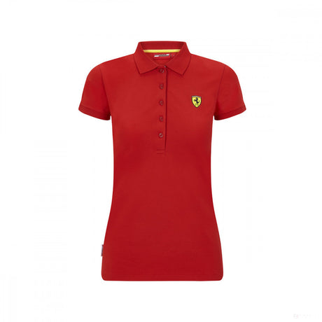 2020, Rot, Ferrari Classic Damen Polo Hemd - FansBRANDS®
