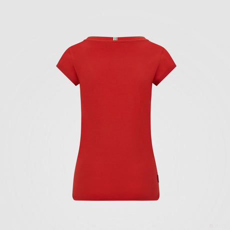 Ferrari Damen T-Shirt, Wappen, Rot, 2020