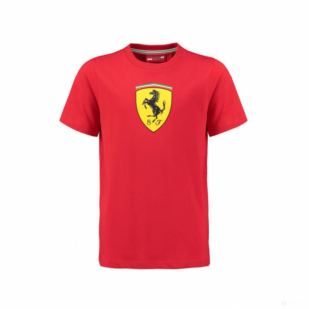 2018, Rot, Ferrari Round Neck Kinder Scudetto T-shirt