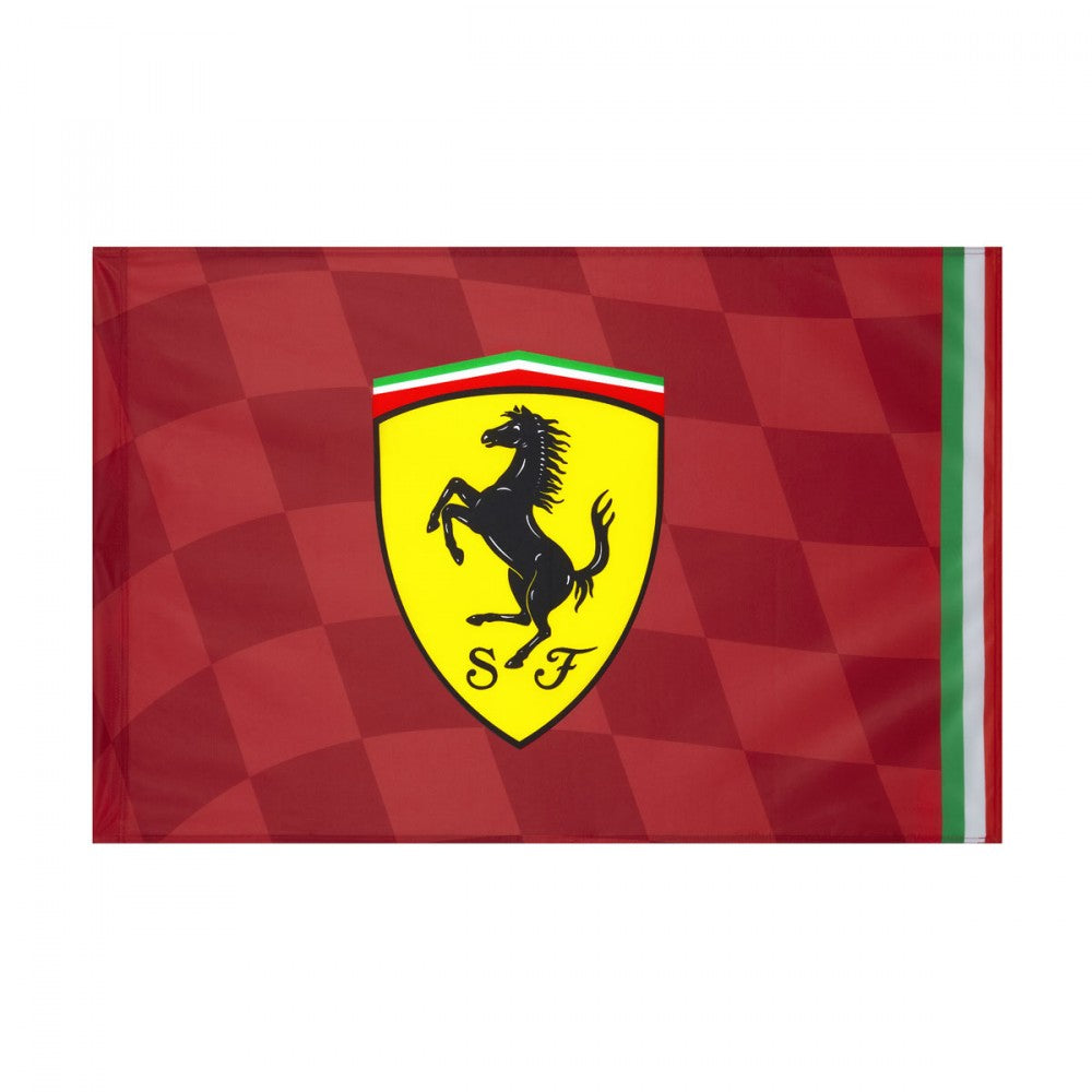 Ferrari-Flagge, Scudetto, 90x60 cm, Rot, 2019