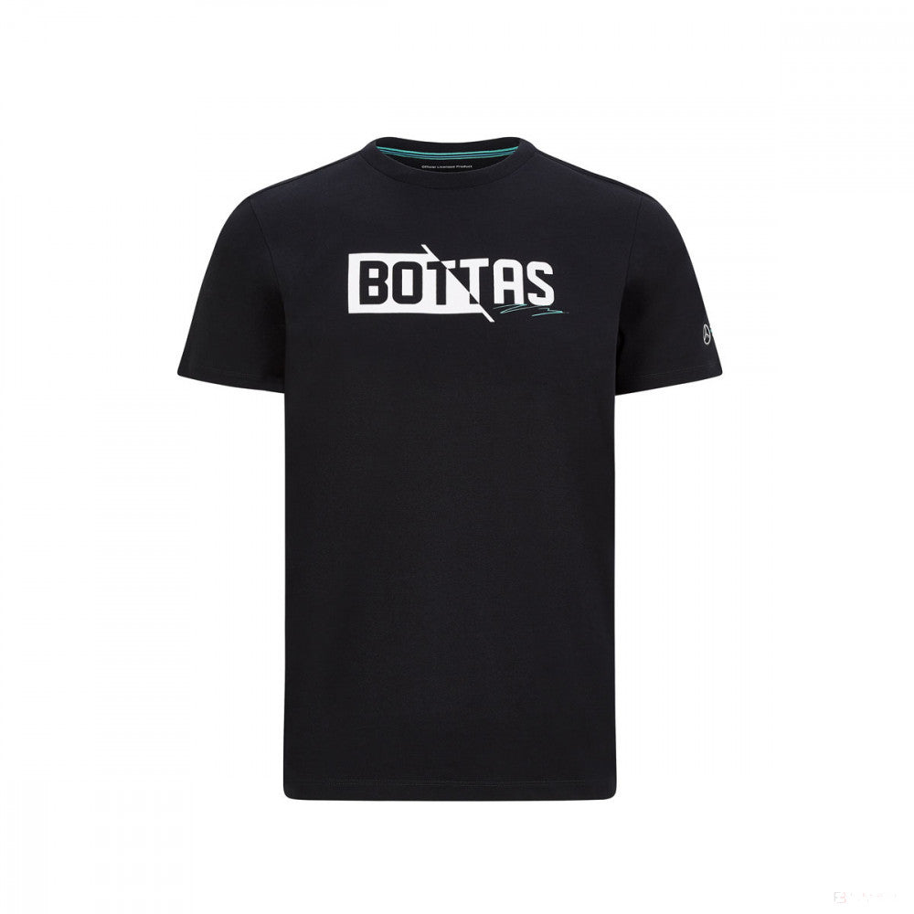 2020, Schwarz, Mercedes Valtteri Bottas #77 T-Shirt - FansBRANDS®