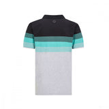 Polo de rayas Mercedes multicolor 2020