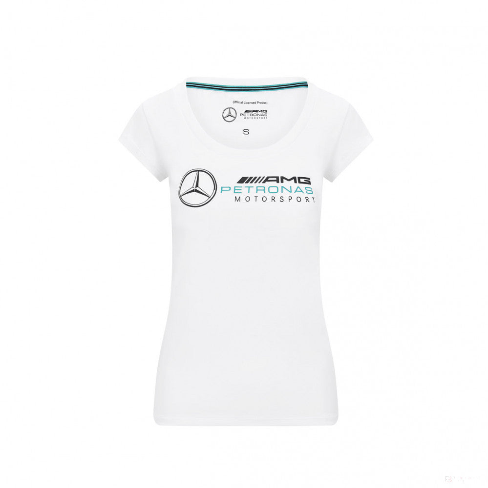 2020, Weiß, Mercedes Logo Damen T-Shirt