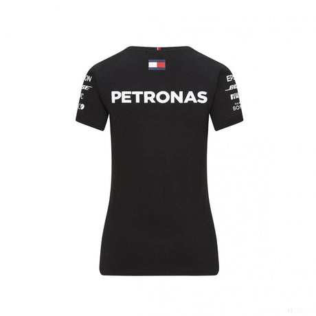 2020, Schwarz, Mercedes Damen Team T-Shirt - FansBRANDS®