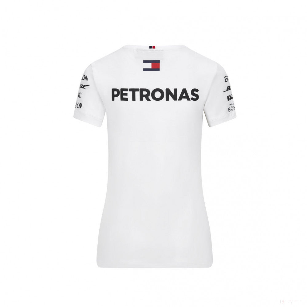 2020, Weiß, Mercedes Damen Team T-Shirt